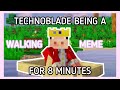 Technoblade, But He’s Being a Walking Meme For 8 Minutes