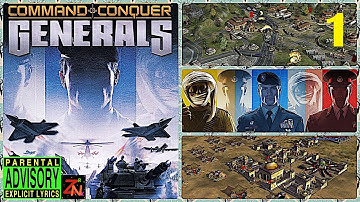 Command & Conquer: Generals прохождение Китай, обучение и пробуждение Дракона (1) 2021