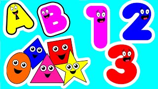 Best Learn ABC , ABCD 123 and more | Preschool Learning Videos For 3 Year Olds | #abc #phonicsong