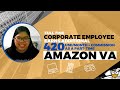 Full-time Employee Earns Extra USD420/month + comm as an Amazon VA  | Sahara Sinarimbo Success Story