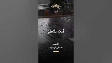 فاقرؤوا ما تيسر من القرآن #قرآن_كريم #حجاج_الهنداوي #سورة_المزمل 🧡