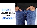 ¡DEJA de usar mal tus jeans! (7 consejos para un ajuste perfecto)