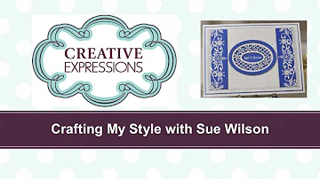 Crafting My Style With Sue Wilson - Paved Pearl Background For Creative Expressions