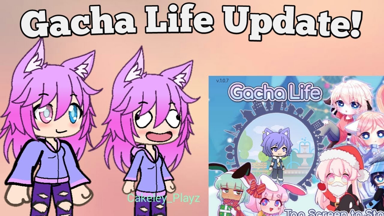 Gacha Life Update! New Characters, New Poses YouTube