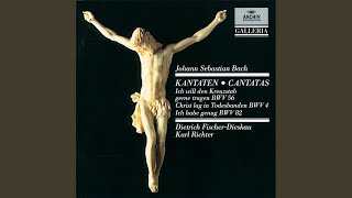 Video thumbnail of "Dietrich Fischer-Dieskau - J.S. Bach: Christ lag in Todes Banden, Cantata BWV 4 - VI. "Hier ist das rechte Osterlamm""