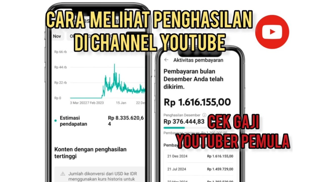 Cara Melihat Penghasilan Channel YouTube Cara Terbaru Cek Gaji