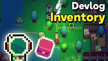 I added an INVENTORY to my game! Exo Colony Devlog #16