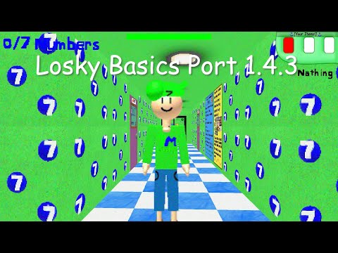 Losky Basics - Learn Your Luck Skills! Port 1.4.3 [Baldi's Basics Mod]