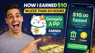 Make Money With Gemgala App | I Earned $10 in One Day screenshot 4