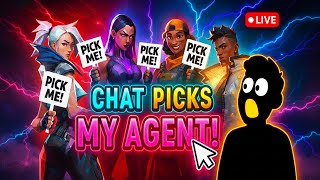 🔥KrowXgaming LIVE – Chat Picks My Agent in Valorant!🔥
