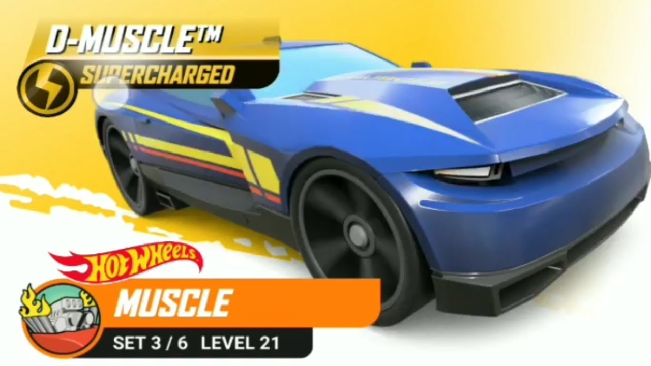 SUPERCHARGED D-MUSCLE FULLY UPGRADED | Hot Wheels Race Off
