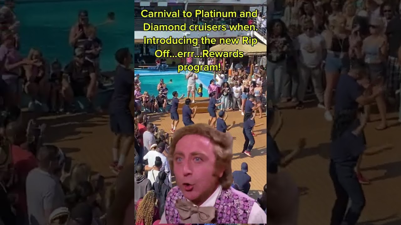 First the VIFP program, NOW Pepsi. Carnival cutting and changing everything. Is Cat in the Hat next?