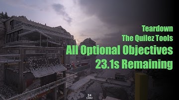 Teardown - The Quilez Tools - 100% All Optional Objectives - 23.1s Remaining