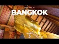 ONE DAY IN BANGKOK (THAILAND) PART 3 | 4K UHD | Wat Pho, The Reclining Buddha, Golden Mount &amp; more