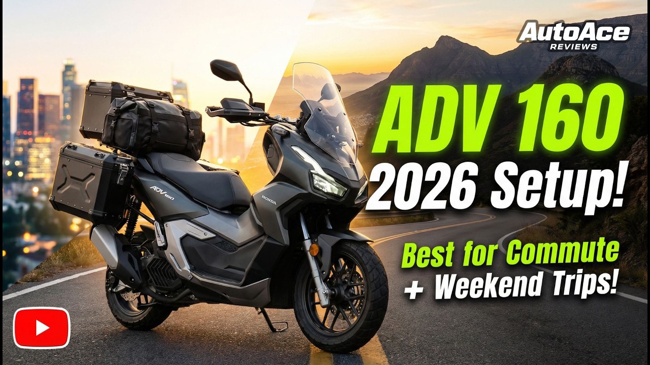 Honda ADV 160 2026 – Лучшая комплектация для поездок на работу и выходных в Филиппинах!