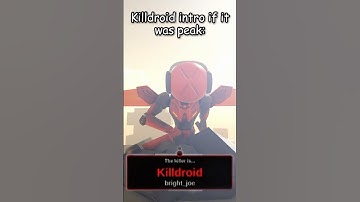 Killdroid intro but peak #dieofdeath #dieofdeathanimation #killdroid #forsaken #forsakenanimation