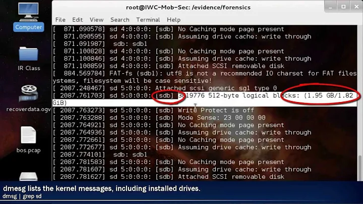 Intro to Computer Forensics: Module 5: Forensic recovery