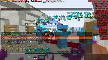 【MC 1.5.2】『GHOSTNETWORK 』 Hack 『Hammerv20』