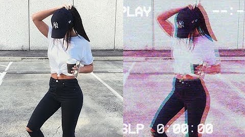 Glitch Effect | Snapseed | Tutorial