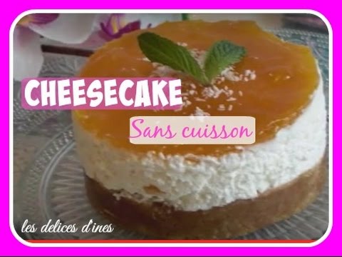 💖❣recette-cheesecake-sans-cuisson-mangue💖❣