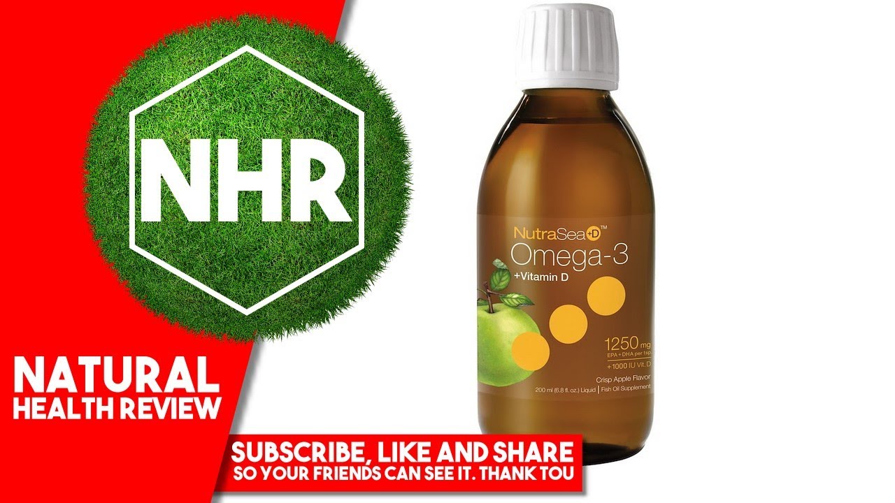 Ascenta, NutraSea + D, Omega3 + Vitamin D, Crisp Apple Flavor, 6.8 fl oz (200 ml) Liquid YouTube