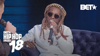 Lil Wayne on Releasing Tha Carter V Pt 1 |  CRWN BET Hip Hop Awards 2018