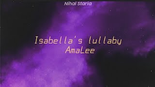 Promised Neverland - Isabella's Lullaby | Original Lyrics AmaLee Cover (Türkçe Çeviri + Lyrics)