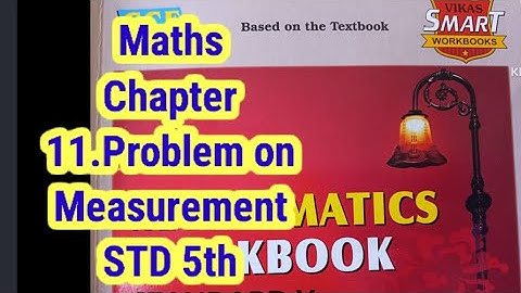 Class 5th workbook  maths chapter 11 problem on measurement
