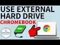 How to Use External Hard Drive on Chromebook - USB SSD or Hard Drive on Chrome OS