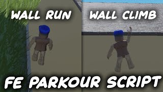 FE Parkour / Ninja Script - ROBLOX EXPLOITING