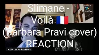 Slimane - Voilà (Barbara Pravi cover) 🇫🇷 Eurovision2024 | REACTION