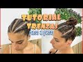 TUTORIAL DE TRENZAS BOXEADORAS Paso a paso PEINADOS PARA EL VERANO☀