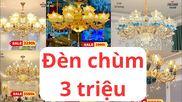 Top 8 mẫu đèn chùm 15 tay tầm giá 3 triệu
