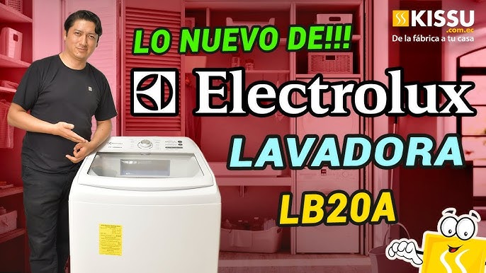 Lavadora Carga Superior LB17A Essential Care Agitador 17kg Blanco Electrolux