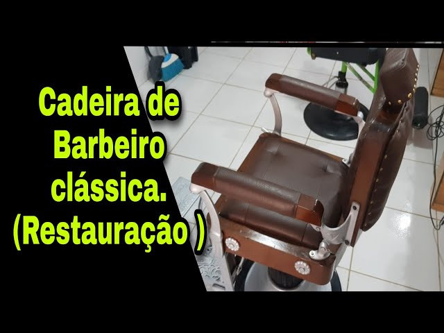 VINTAGE - Antiga cadeira de Barbeiro Ianelli