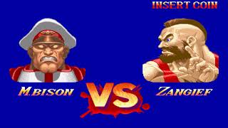 Super Street Fighter II The New Challengers (Arcade 1CC Hardest Difficulty) - M. Bison Playthrough