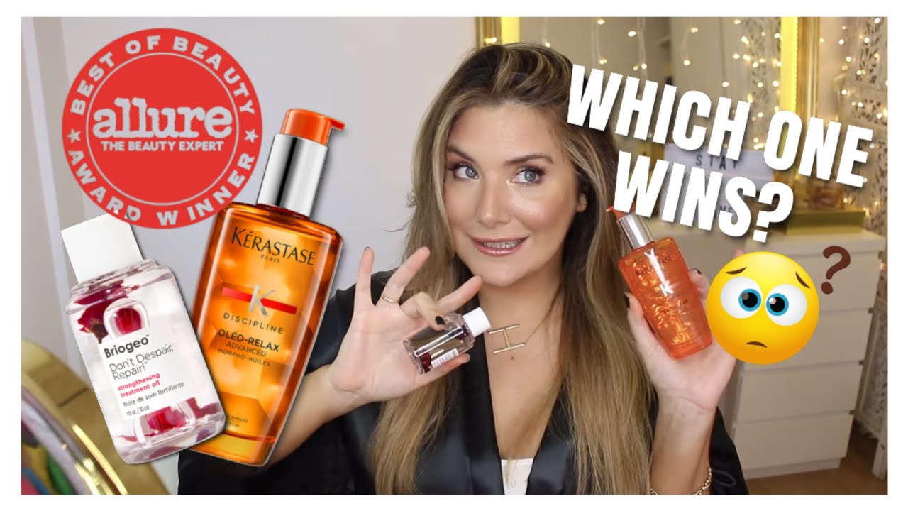 ALLURE 2020 AWARD WINNING HAIR OILS: WHICH ONE IS BEST FOR DRY DAMAGED  FRIZZY HAIR? 