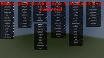 Minecraft Bedrock Edition 1.20 Hack Client: IOS, Android, Windows