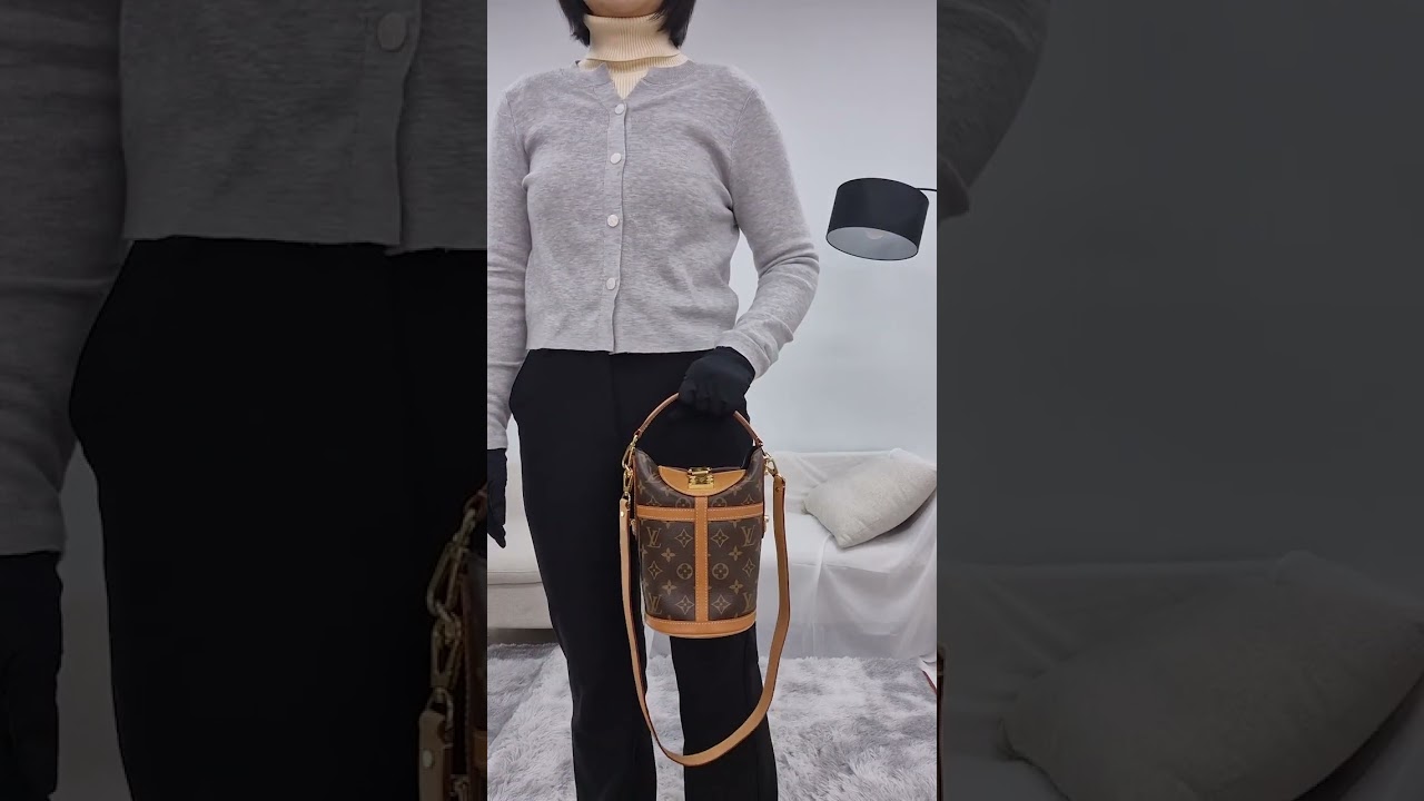 [Pre-Loved] LOUIS VUITTON M43587 Duffel Tote and Shoulder Bag 103772653