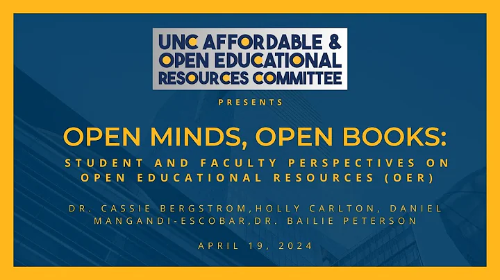 Open Minds, Open Books: Student and Faculty Perspectives on Open Educational Resources - DayDayNews