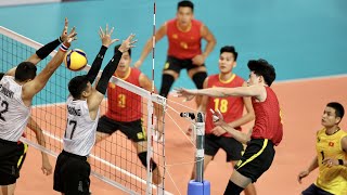 Hiệp đấu quá cảm xúc của tuyển bóng chuyền nam Việt Nam trước Thái Lan