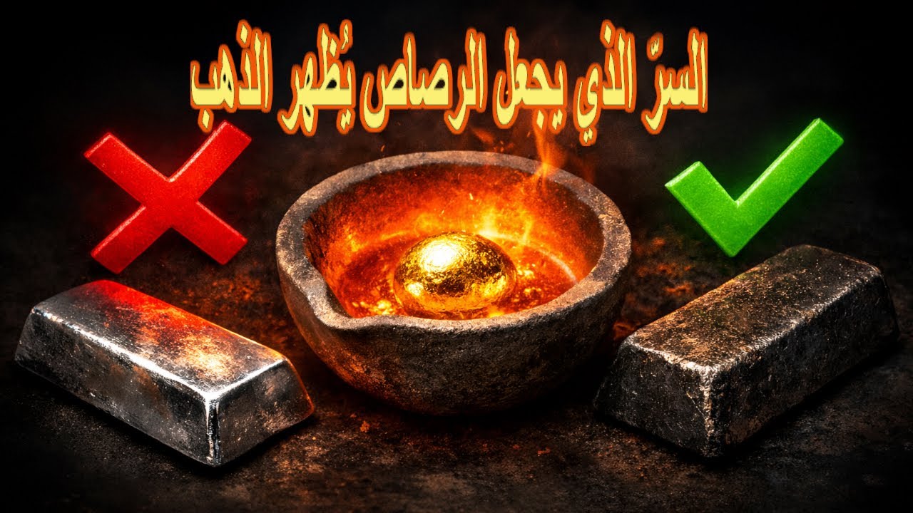 استخلاص الذهب بالرصاص | شرح علمي مع توضيح خطوة مهمة بدون أي تعقيدات