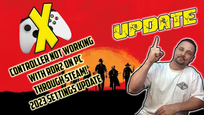 Controller NOT Working on Red Dead Redemption 2 PC (Steam version) in 2022-  FIX!! 