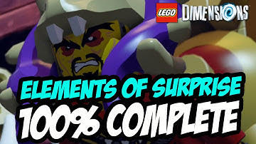 LEGO DIMENSIONS - Elements Of Surprise - ALL MINIKITS 100%