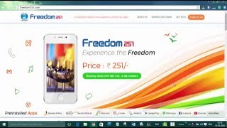 Freedom 251 Mobile Booking How to book Freedom 251 Smartphone at freedom251 com screenshot 5