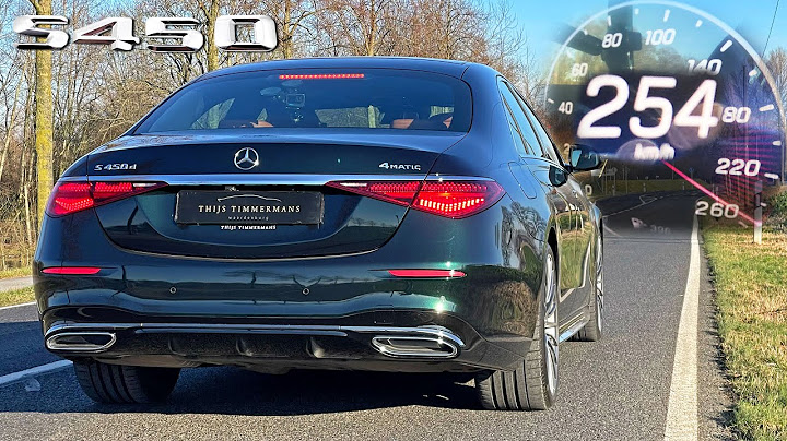 2024 Mercedes-Benz S Class W223 S450d | 0-250 ACCELERATION & POV