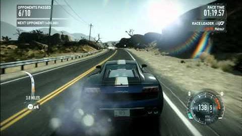Need For Speed: The RUN Demo. Gameplay PS3