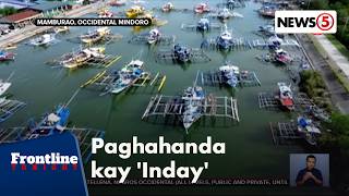 Paghahanda sa Super Bagyong #IndayPH sa Occidental Mindoro | Frontline Tonight