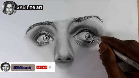 How to measure eyes and nose.