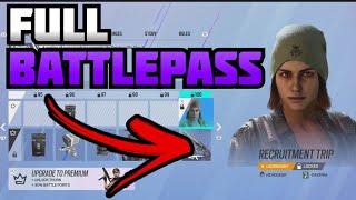 High Calibre FULL BATTLE PASS! - Rainbow Six Siege Operation High Calibre NEW Battle Pass